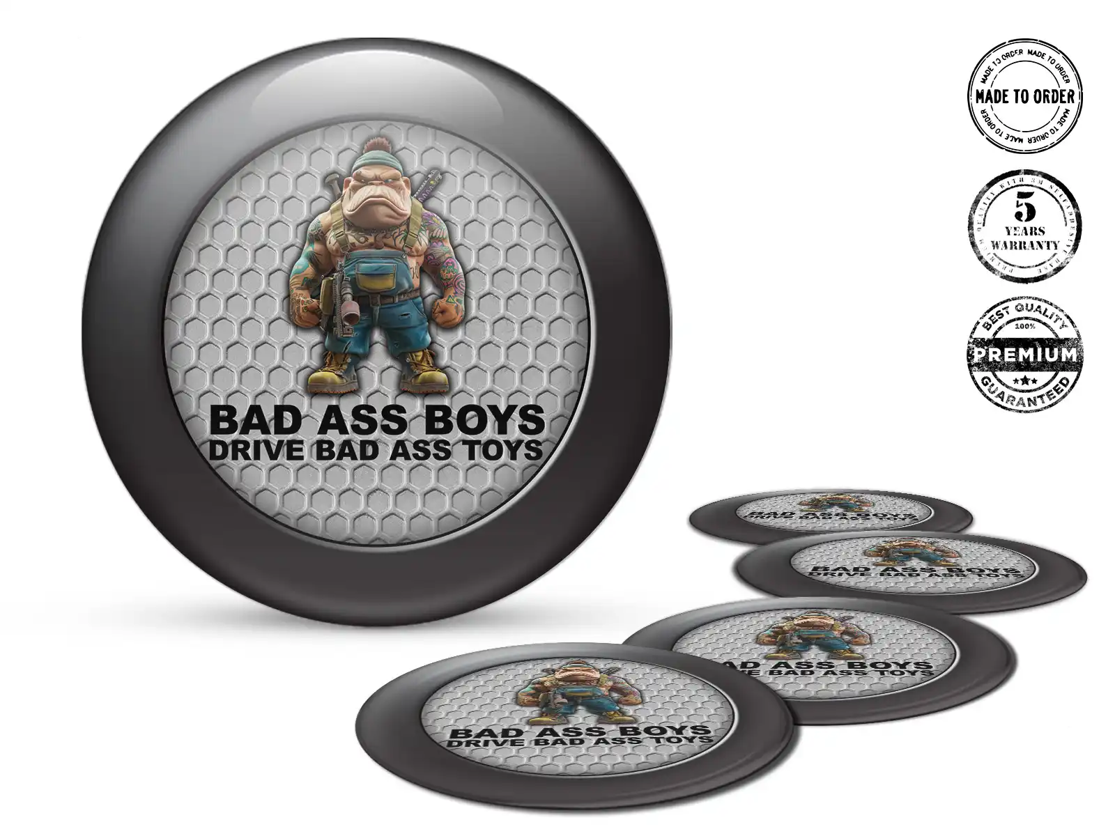 Domed Stickers Professional Quantum Drift Pulse